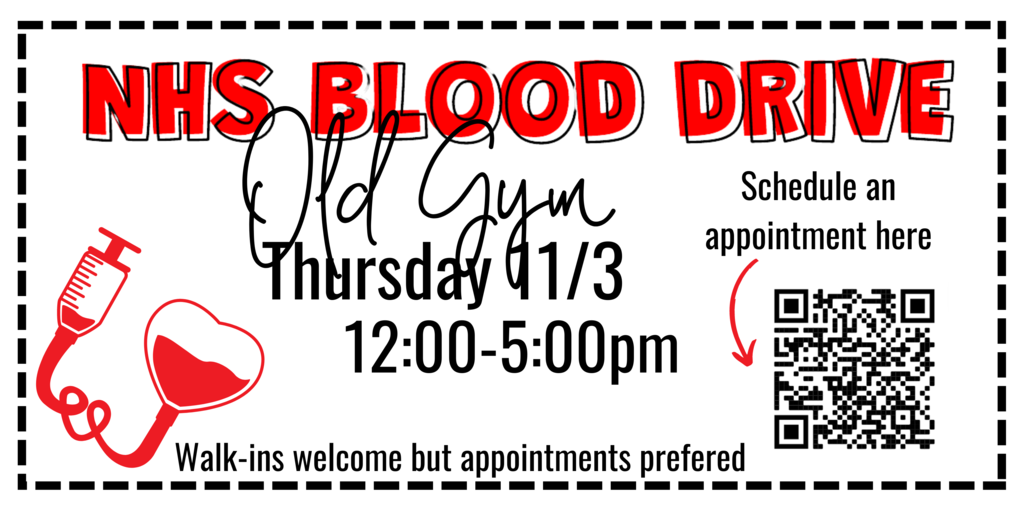 Blood Drive Graphic